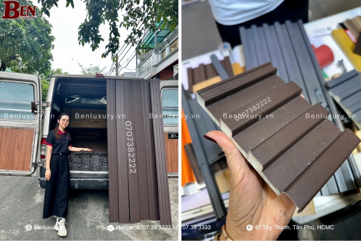 Tủ bếp nhôm cánh kính màu trắng tối giản