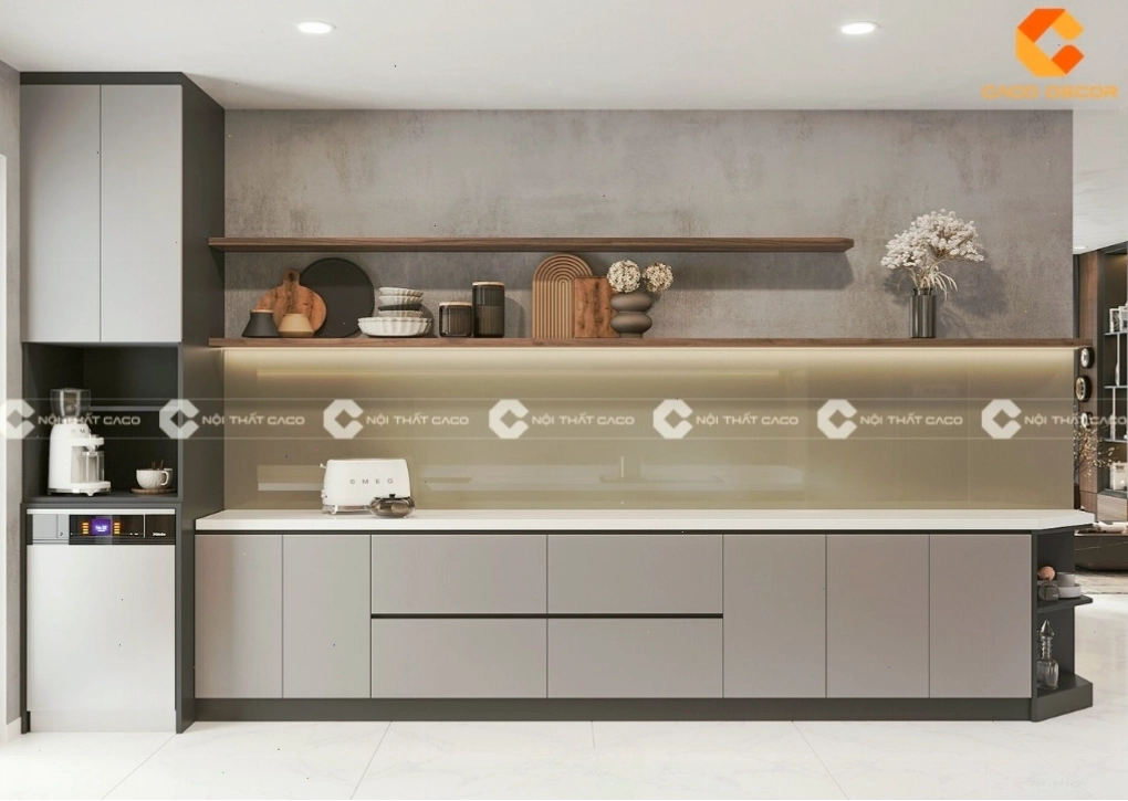 Vệ sinh tủ bếp MDF phủ Melamine