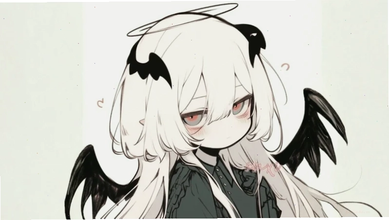 Ảnh anime nữ ác quỷ phiên bản chibi đáng yêu