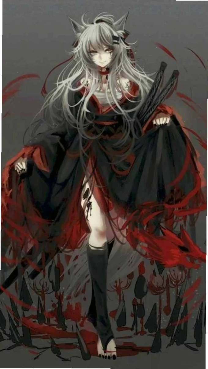 Ảnh anime nữ đẹp với mái tóc hồng và đôi mắt xanh to tròn