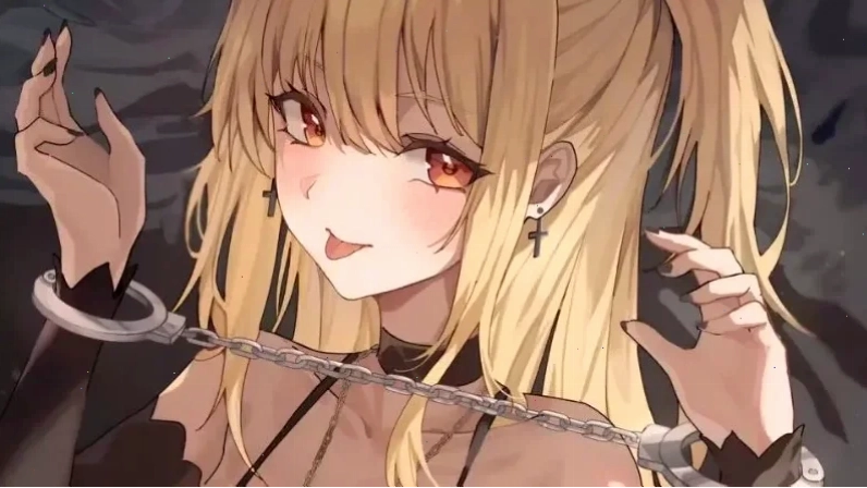 Ảnh anime nữ học sinh theo phong cách trắng đen nghệ thuật