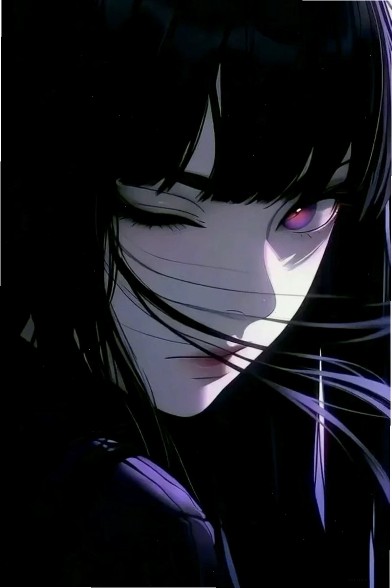 Anime girl lạnh lùng cá tính che mặt tạo vẻ bí ẩn