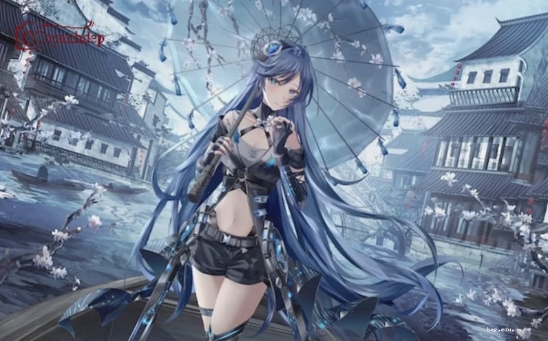Anime nữ bikini sexy khiêu gợi và đầy sức sống