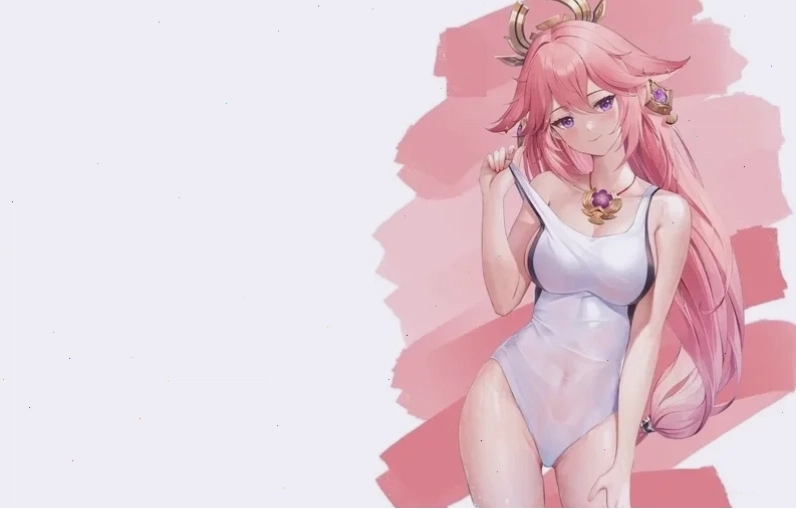 Anime nữ sexy cute aesthetic với ánh nhìn mơ màng