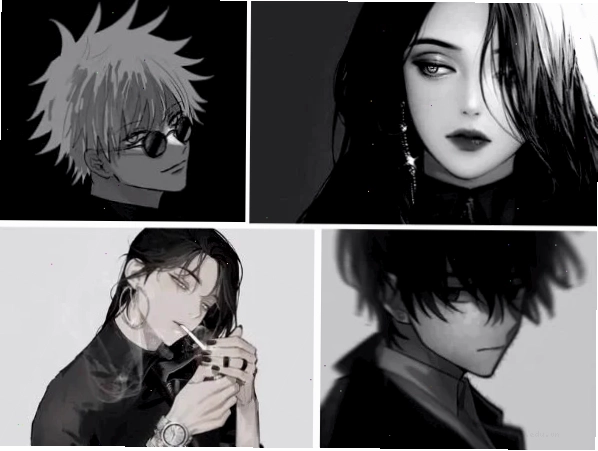 Cặp đôi anime lãng mạn dưới ánh hoàng hôn