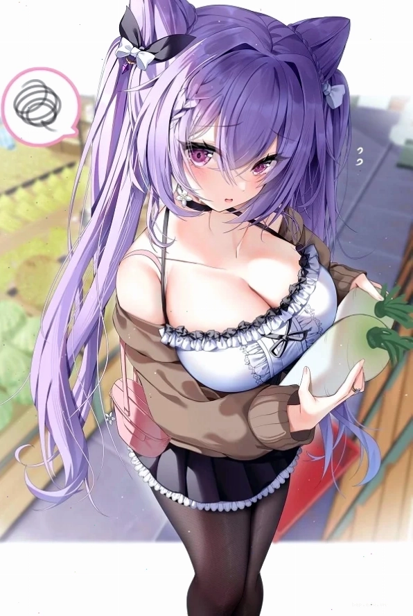Cô gái anime diện đồ bơi gợi cảm dưới ánh nắng hè