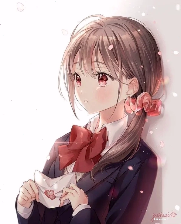 Hình nền anime nữ học sinh 4K với chi tiết sắc nét và màu sắc rực rỡ