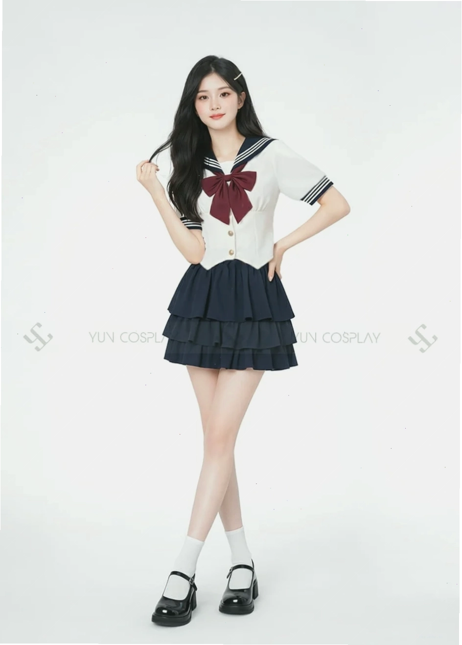Trang phục cosplay nữ sinh cao cấp từ Thái Lan