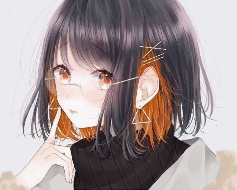Yoshino Koiwai anime girl tóc ngắn với vẻ đẹp ngây thơ và thông minh