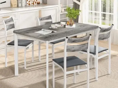 Ảnh mẫu bàn ăn 4 ghế đẹp cho căn hộ hiện đại xu hướng mới