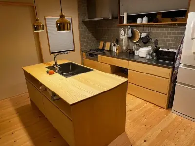Mẫu đảo bếp nhà nhỏ sang trọng cho căn bếp tiện nghi