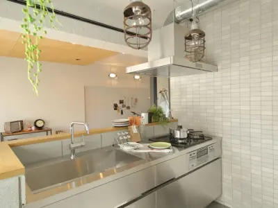 Mẫu đảo bếp hiện đại cho căn bếp chung cư sang trọng