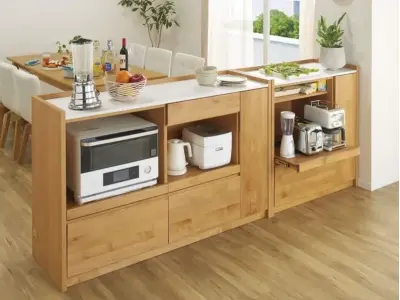 Khám phá quầy bar ngăn bếp và phòng khách sang trọng
