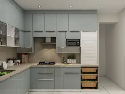 Khám phá những mẫu tủ bếp chữ L đẹp đang được săn đón