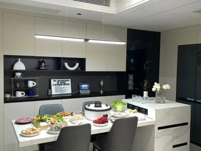 30+ Mẫu bàn đảo bếp mặt đá sang trọng nâng tầm không gian