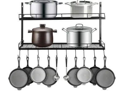 50+ mẫu giá để xoong nồi thông minh tối ưu không gian bếp