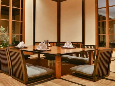 Bàn ăn ngồi bệt gấp gọn: Giải pháp thông minh cho không gian nhỏ