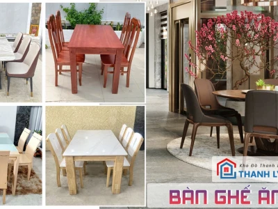 Bàn ăn thanh lý: Giải pháp tối ưu chi phí cho không gian bếp hiện đại 2026