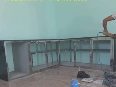 Bàn Bếp Khung Inox Mặt Đá: Lựa Chọn Thông Minh Cho Không Gian Bếp Hiện Đại