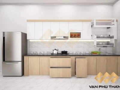 Báo giá tủ bếp MDF phủ Melamine cập nhật 2026: Ưu điểm và lựa chọn thông minh