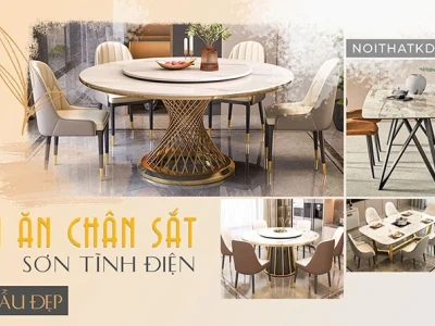 Chân Bàn Ăn Bằng Sắt: Lựa Chọn Bền Bỉ và Sang Trọng Cho Không Gian Hiện Đại