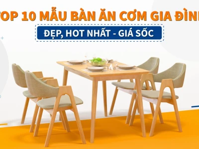 Tư vấn Chọn bộ Bàn Ăn Gia Đình Hoàn Hảo Cho Không Gian Sống Hiện Đại 2026