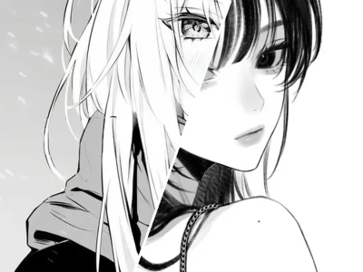 Ảnh Anime Trắng Đen Girl Bí Ẩn Sức Hút Khó Cưỡng