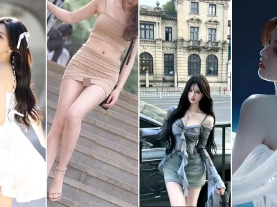 Ảnh Gái Xinh Trung Quốc Mặc Váy Ngắn Nét Đẹp Phương Đông Thu Hút