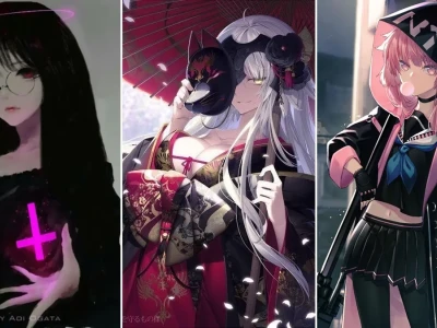 Tuyển Tập Ảnh Anime Nữ Ngầu Lạnh Lùng Ác Quỷ Cực Chất