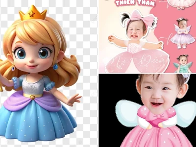 Khám Phá Ảnh Chibi Công Chúa Thiên Thần Đáng Yêu Nhất Năm 2026